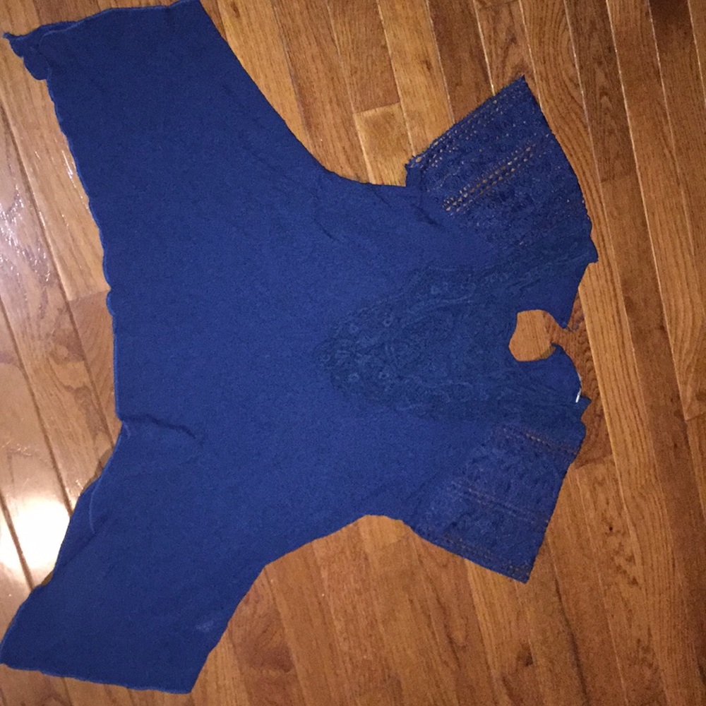 Teal blouse